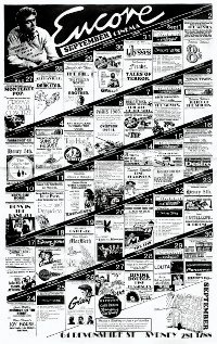 Encore Cinema poster September 1990