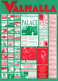 Valhalla Cinema Poster September 1995