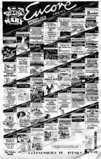 Encore Cinema poster October 1990