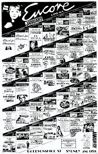 Encore Cinema poster January 1991