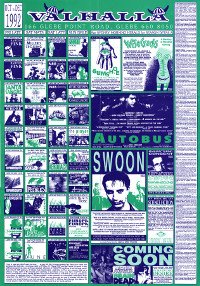 Valhalla Cinema Poster October 1992