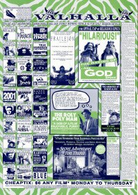 Valhalla Cinema Poster September 1994
