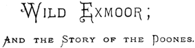 Wild Exmoor