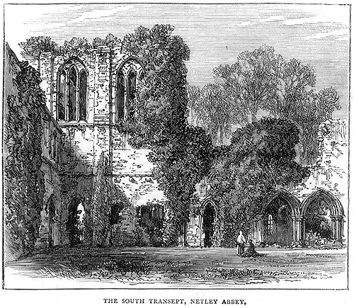 The South transept, Netley Abbey